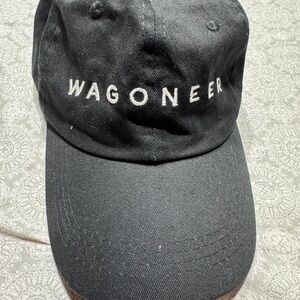 Black Embroidered Baseball Cap